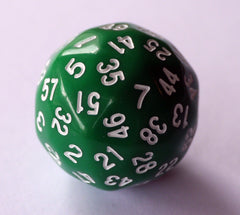 Unique polyhedral dice