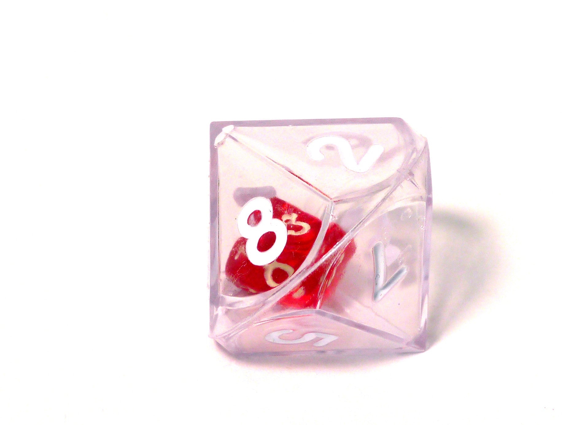 D10 inside a D10 dice