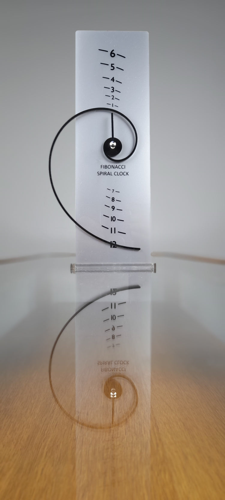 Fibonacci Spiral Clock