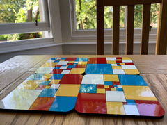 Squared Square Coasters