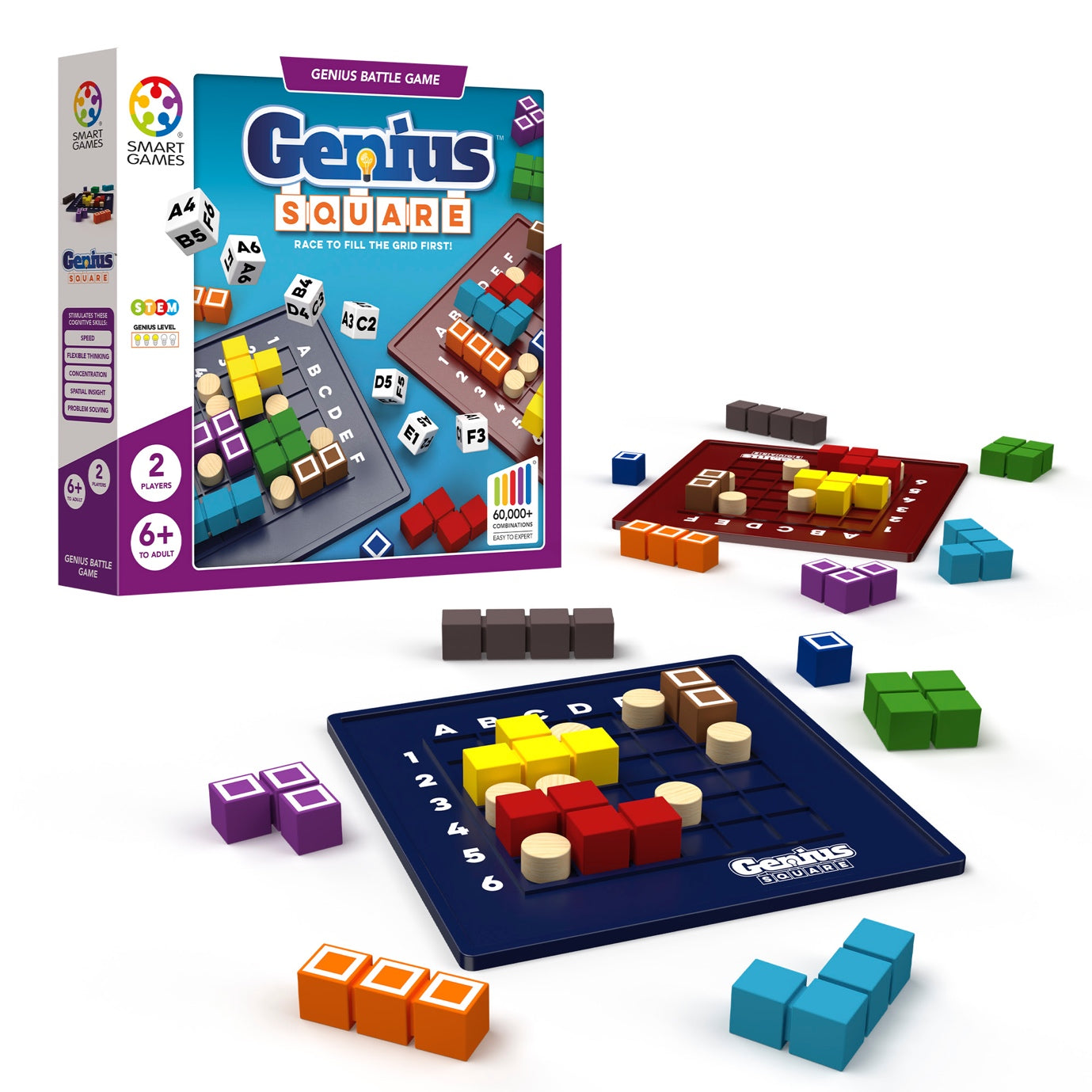 Genius Square – Maths Gear - Mathematical curiosities, games and gifts
