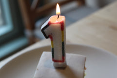 Binary birthday candles