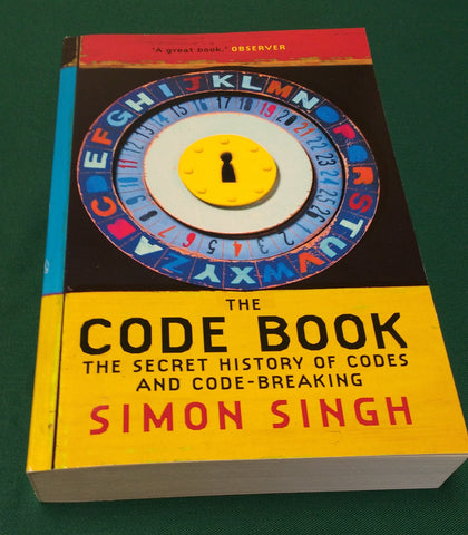 The Code Book by Simon Singh (Signed Paperback)
