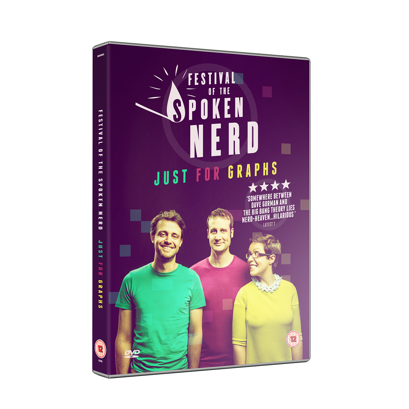 その他 Festival of the Spoken Nerd: Just for Graphs [Region 2] [DVD] Import FOTSN_JFG_DVD_3Dpack_cert_tran